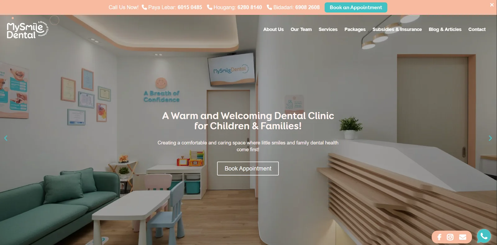 MySmile Dental Clinic in Singapore