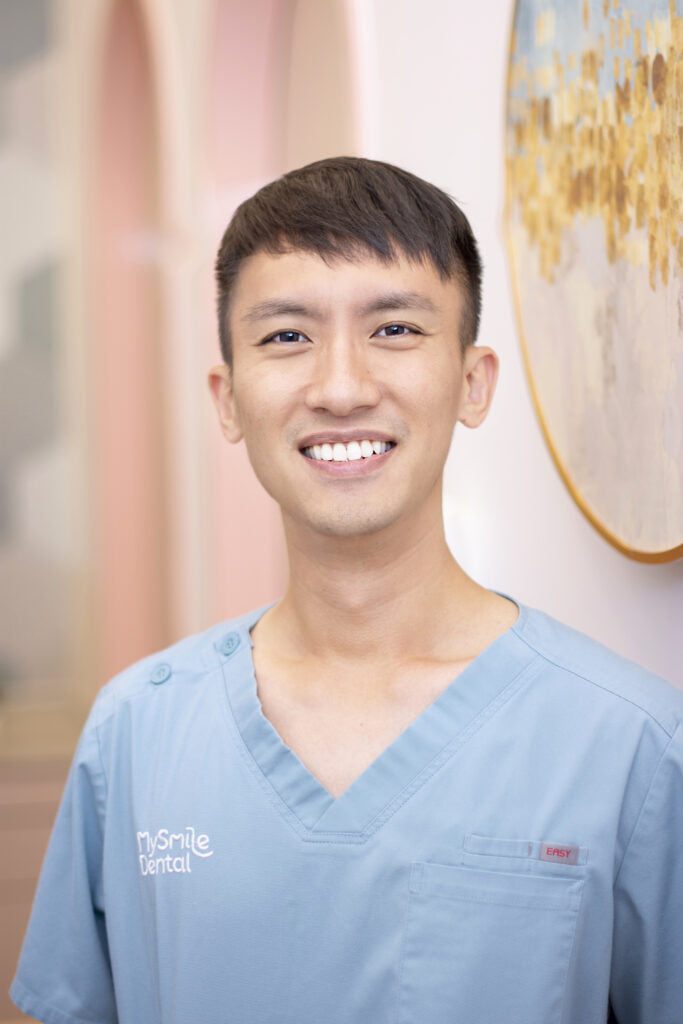 a profile shot of Dr Dennis Heng, a dental surgeon at My Smile Dental